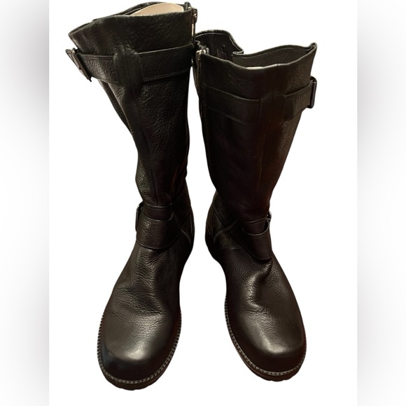 Gentle Souls Buckled Up Flat Knee High Leather Boots size 8 - Picture 3 of 8